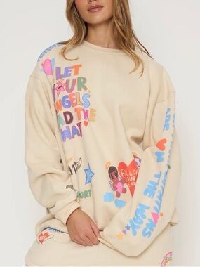 Mayfair x @iscreamcolour Angel Numbers Cloud Crewneck